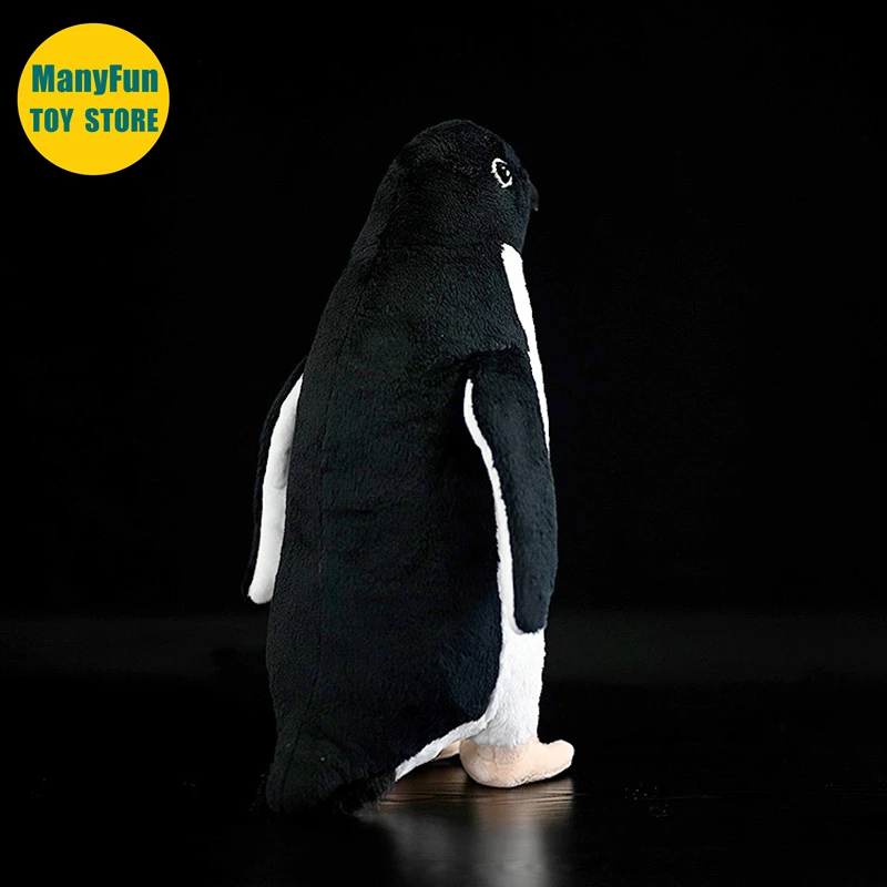 Adelie Penguin Plush Toy High Fidelity Penguin Plushie Penguin