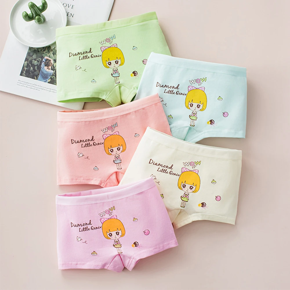 Kids Panties Girls Briefs Female Child Underwear Little Children
