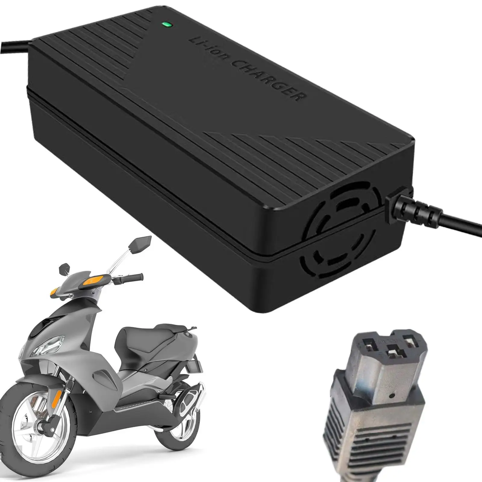 Electric Tricycle Charger Connector Fast Charging High Performance Electric Tricycle Charging Adapter Battery Charger Adapter