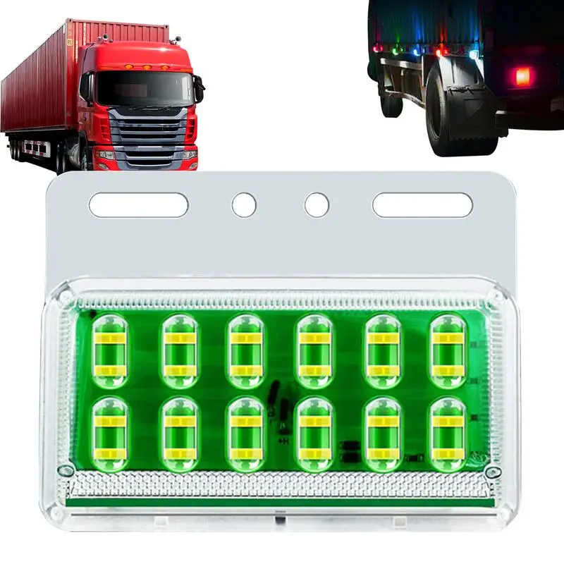 

LED Side Lights LED Marker Lights Side Trailer Truck LED Lights 12D Lens Bright And Waterproof For Van Pickup And Trailer Truck