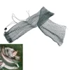 High Quality  nylon foldable fishing net fish pot trap fishing net creel simple fish guard flat bottom beam mouth length 1 meter 4