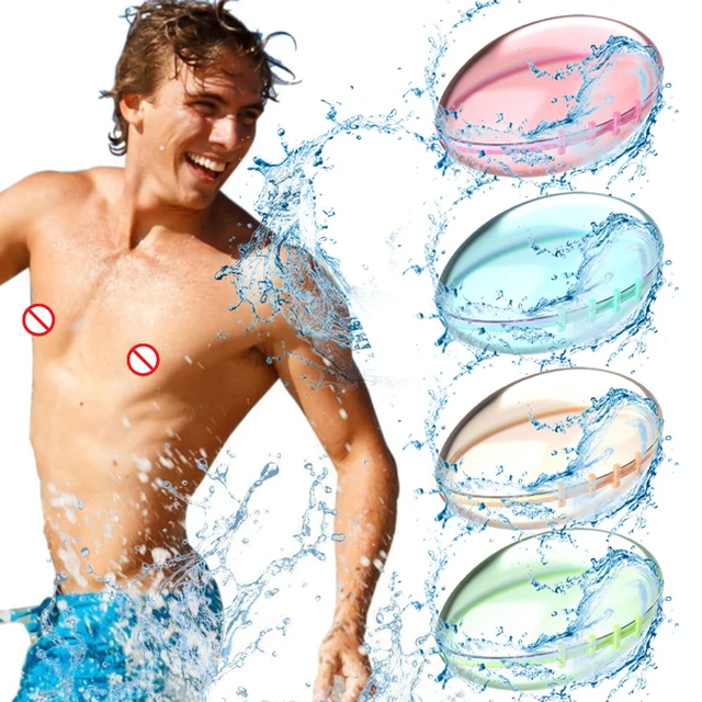 Reusable Bomb Water Balloons Quick Filling Magnetic Splash Balls Outdoor Pool Beach Play Toy Pool Party Water Games 2