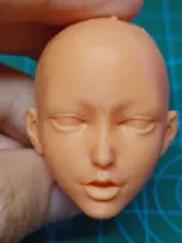  Female  Head Sculpt AnimeCarving Sexy Expression Unpanited  3D  Model For 1:6   1:12 Scale Doll For 12 Action Figure Collection 