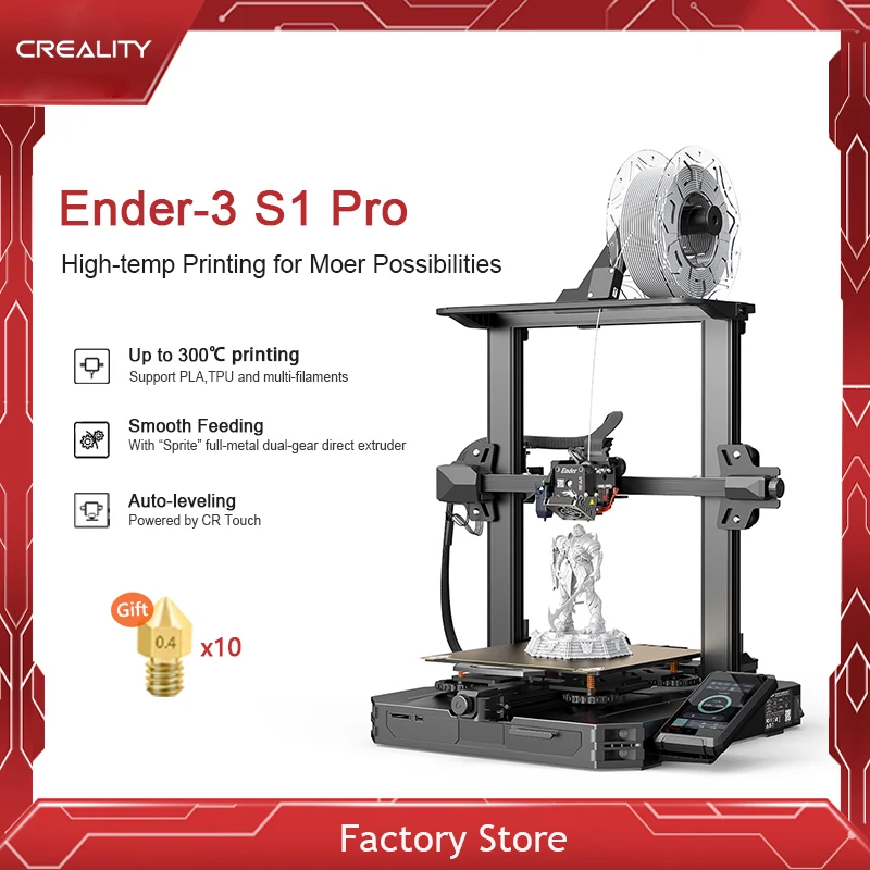CREALITY3DPrinterEnder3S1ProLiquidCoolingHeatsink300CHigh