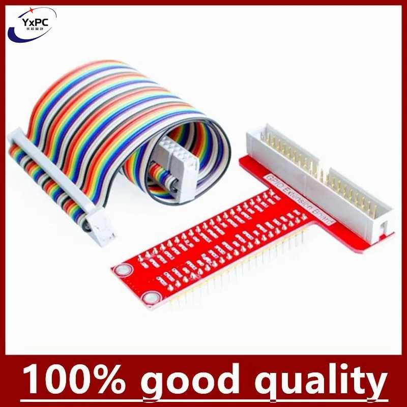 Raspberry Pi 3 & Raspberry Pi Modello 3B + T Expansion V1.0 Kit Fai Da Te (Cavo Gpio A 40Pin + Scheda Adattatore Di Espansione Breakout Gpio T