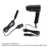 Mini Car Hair Dryer Travel Blow Dryer 12V Professional Practical Hair Dryer Small Hair Blow Dryer for RV Gym Auto Hotel 5
