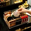 Large 8girds Makeup Holder Eyeshadow Palette Storage Organizer Cosmetic Case 2in1 Desktop Drawer Storage Box Lipstick Holder 5
