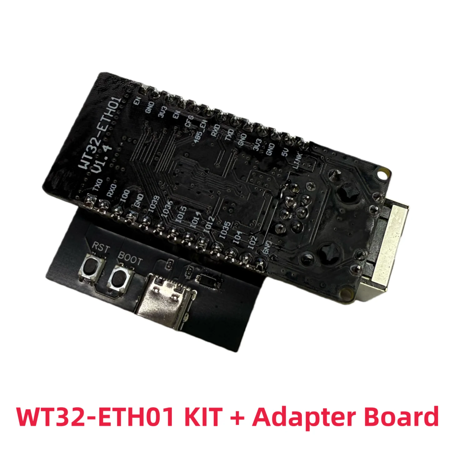 รูปสินค้า บอร์ดเชื่อมต่ออีเธอร์เน็ต สำหรับ ESP32-ETH02 & WT32-ETH01
