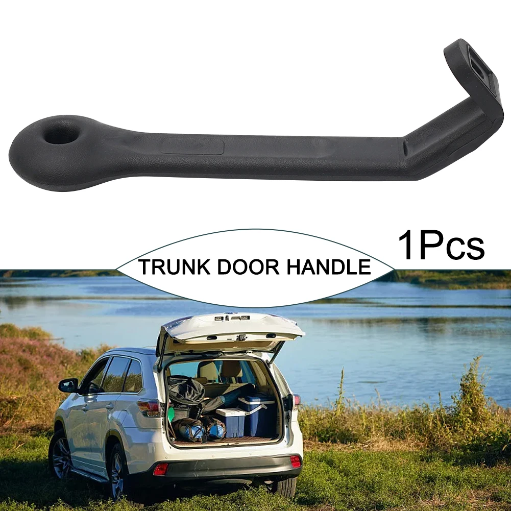 

1x Rear Tailgate 1Z5827895A Black Direct Replacement For Skoda 2007-2014 Trunk Lid Handle Brand New High Gradeabs