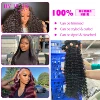 Deep Wave Human Hair Bundles For Women Brazilian Weaving 26 28 30 32Inch Virgin Hair Extensions Deep Wave Hair Bundles 1/3/4 Pcs 4