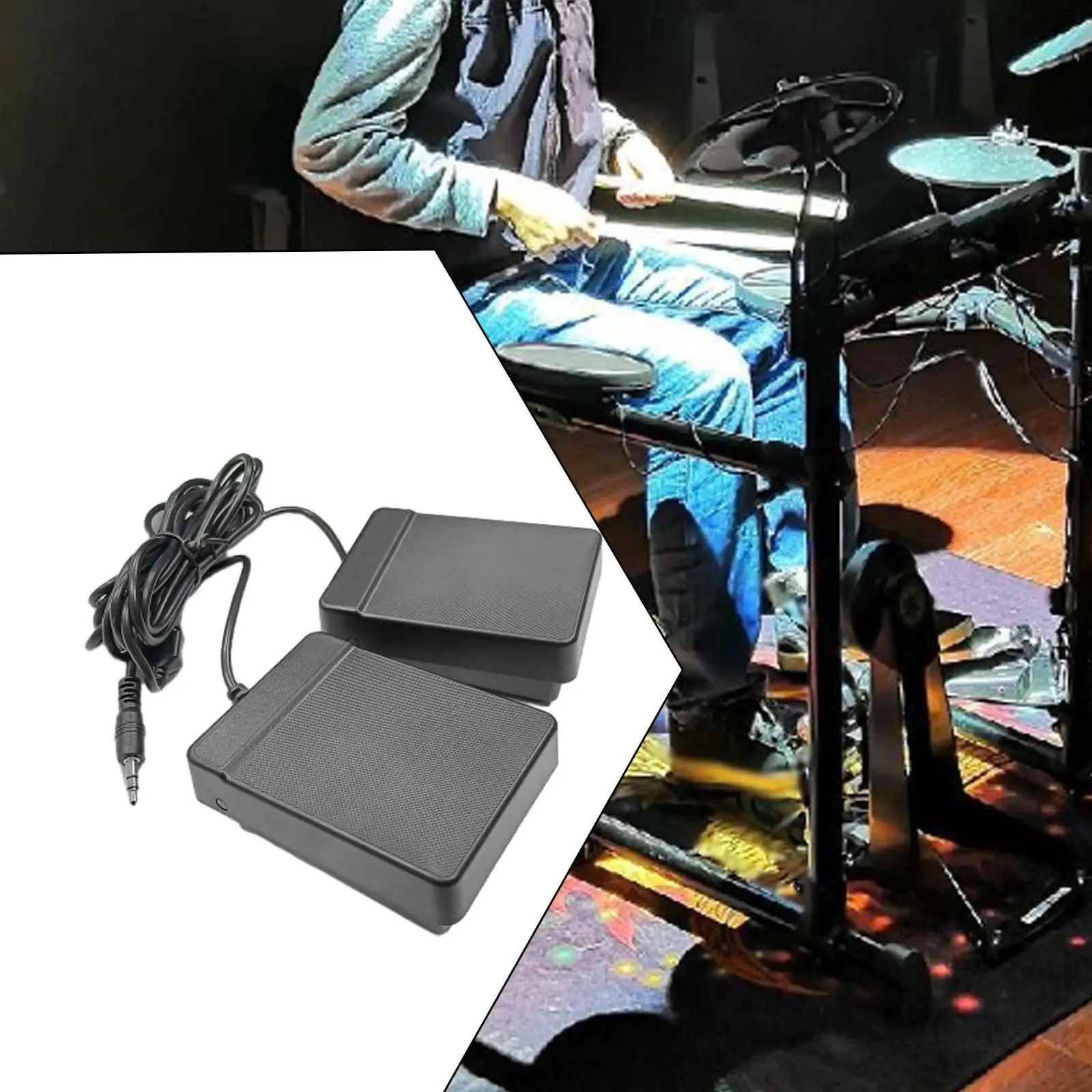 Pedal for Musical Instruments Sustain Pedal Nonslip Universal for Electric Pedal for Musical Instruments Sustain Pedal Nonslip Universal for Electric