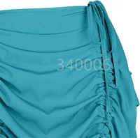 Steampunk Women Skirts Gothic Irregular Shirring Pleated Party Maxi Long Skirt High Low Costumes Punk Sexy Corset Plus Size Red - Image 5