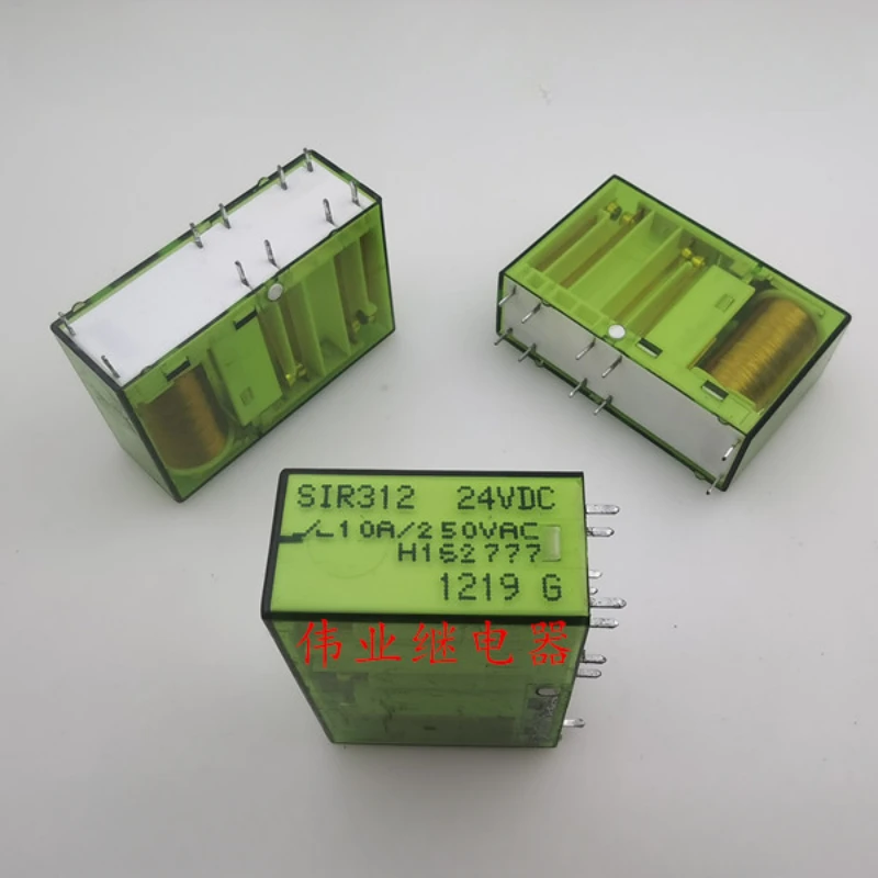 

（Second-hand）1pcs/lot 100% original genuine relay:SIR312 24VDC safety relay 10pins