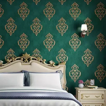 Thickened European-style Wall Stickers 3d Living Room Self-adhesive Home Decor Non-woven Wallpapers Bedroom Background Wallpaper
