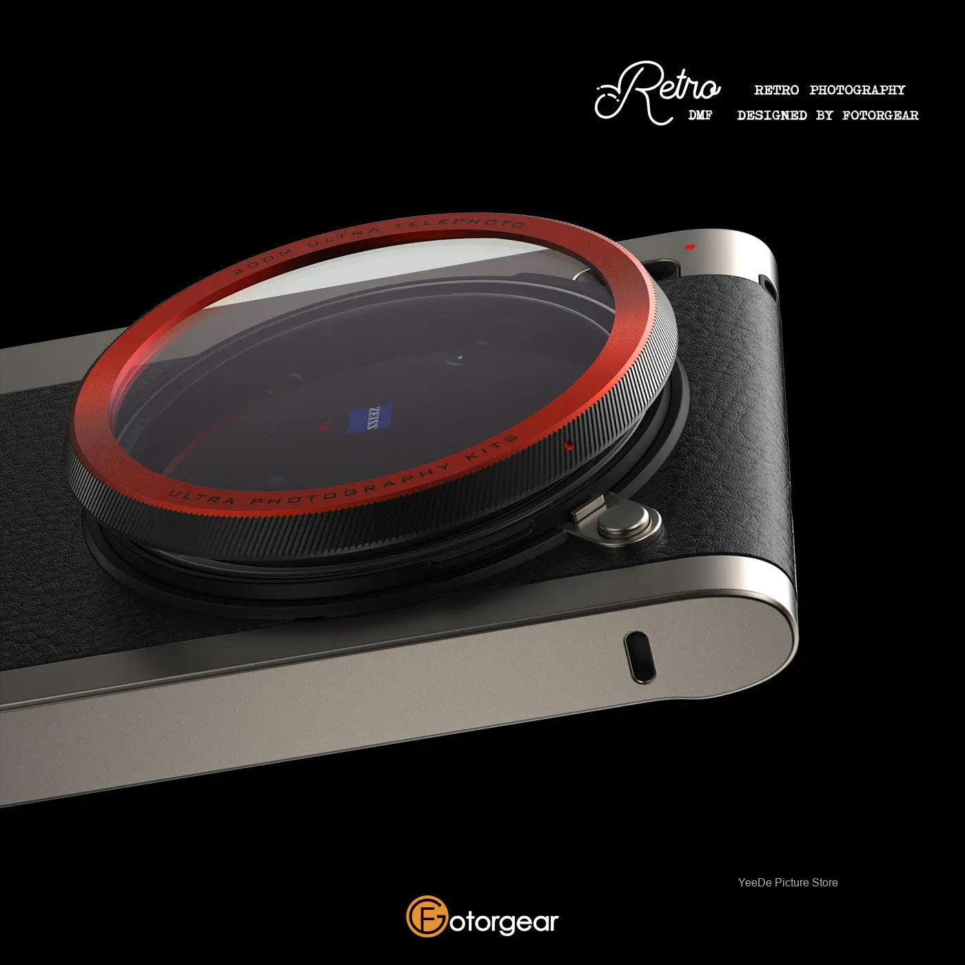 Fotorgear レトロプロフェッショナル写真キット VIVO X200 Ultra用