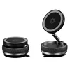 15W Vacuum Suction Magnetic Wireless Charger Car Phone Holder Mount 360 degree Rotatable Compatible with Smartphones for iPhone