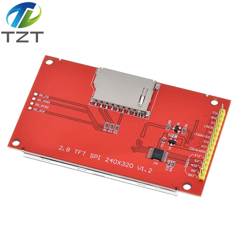 DollaTek ILI9341 2,8 inch 240 x 320 SPI TFT LCD Display Touch Panel SPI Seriële Poort Module