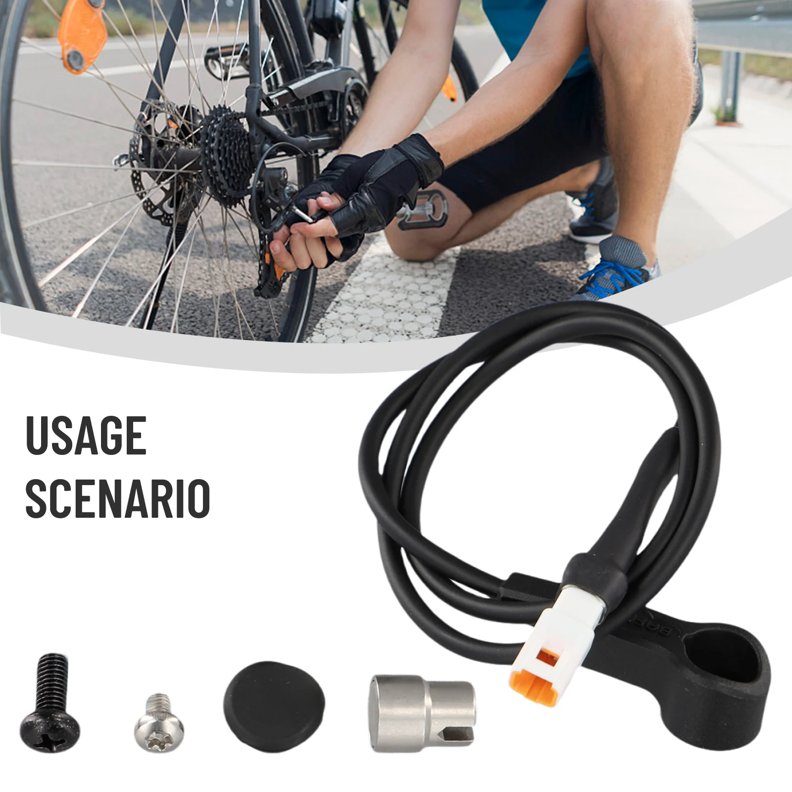 

Магнитный кабель датчика для BAFANG для двигателя BAFANG G510 M400 M400 M620 G510 M620 M620 ЧЕРНЫЙ M420 резина + металл новый бренд