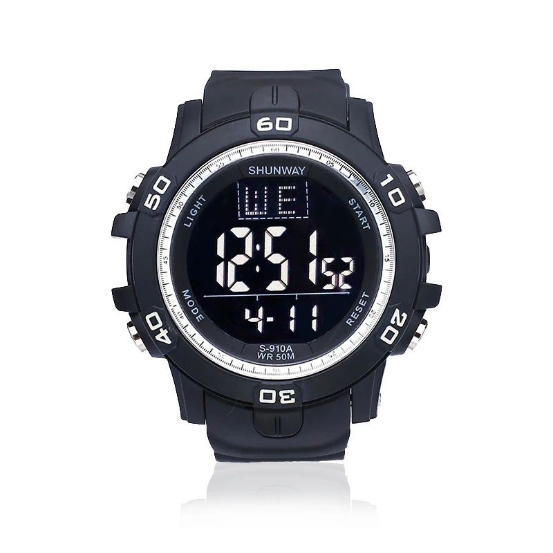 Digital Men Military Multifunction Watch 50m Waterproof Wristwatch LED Clock Sport Watch Male Big Watches Men 2022 