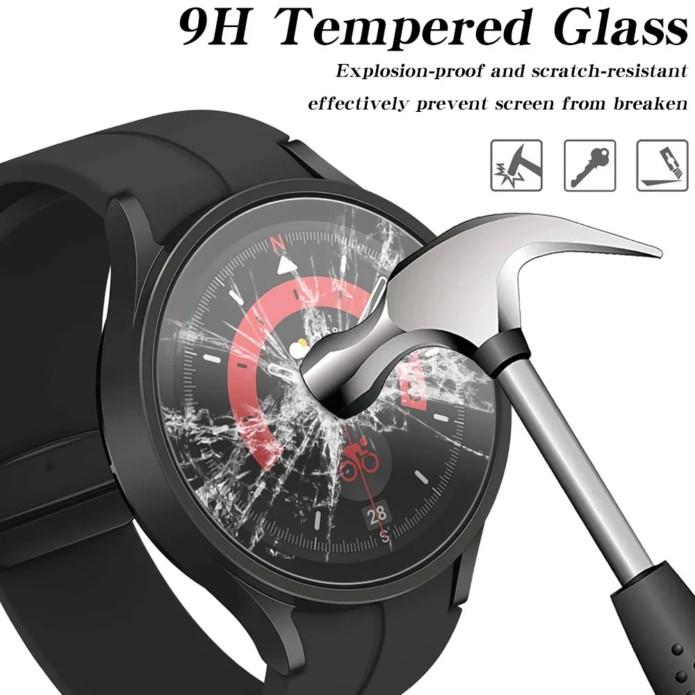 Premium Universal Tempered Glass Smart Watch Screen Protector