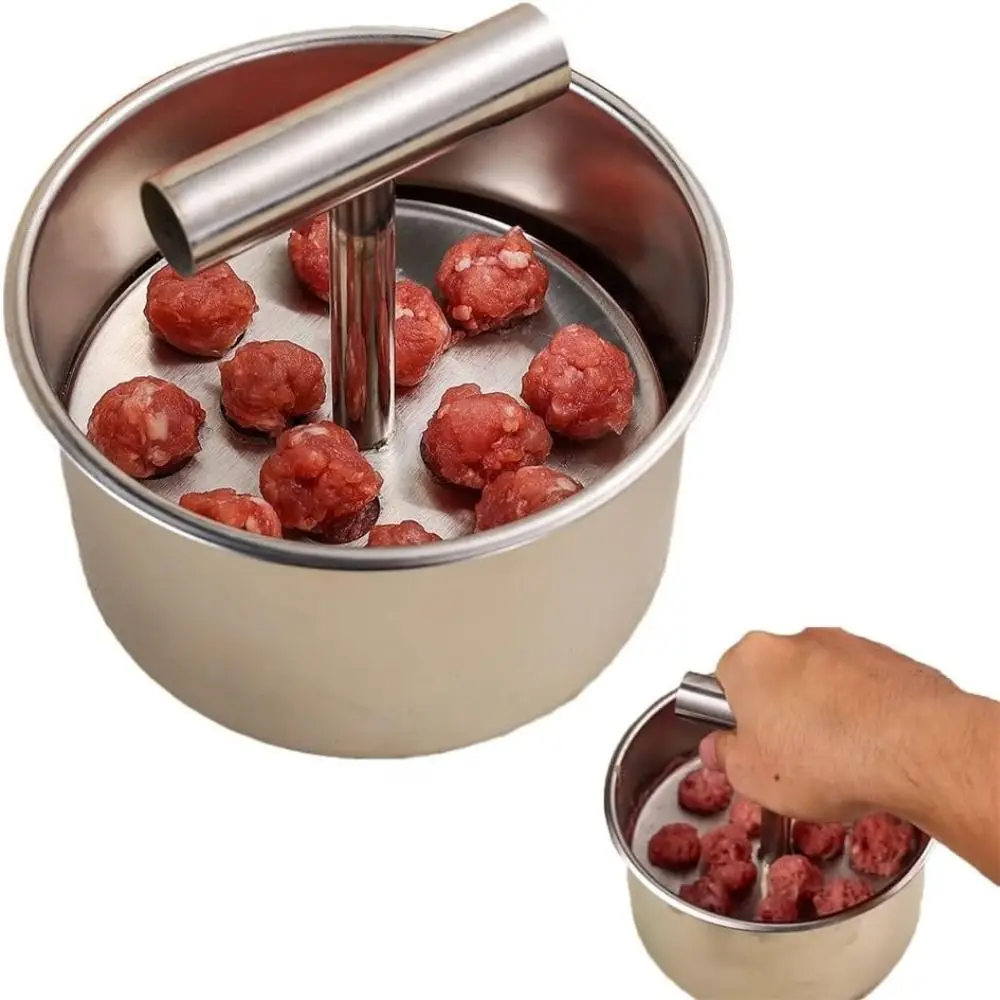 Meatball Maker 6/12 Holes Stainless Steel Quick Cooking Kitchen Extruded
