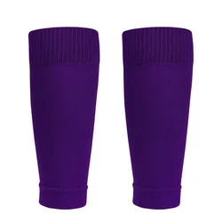 Men's Non-Slip Grip Sports Socks for Football and Basketball (Purple)