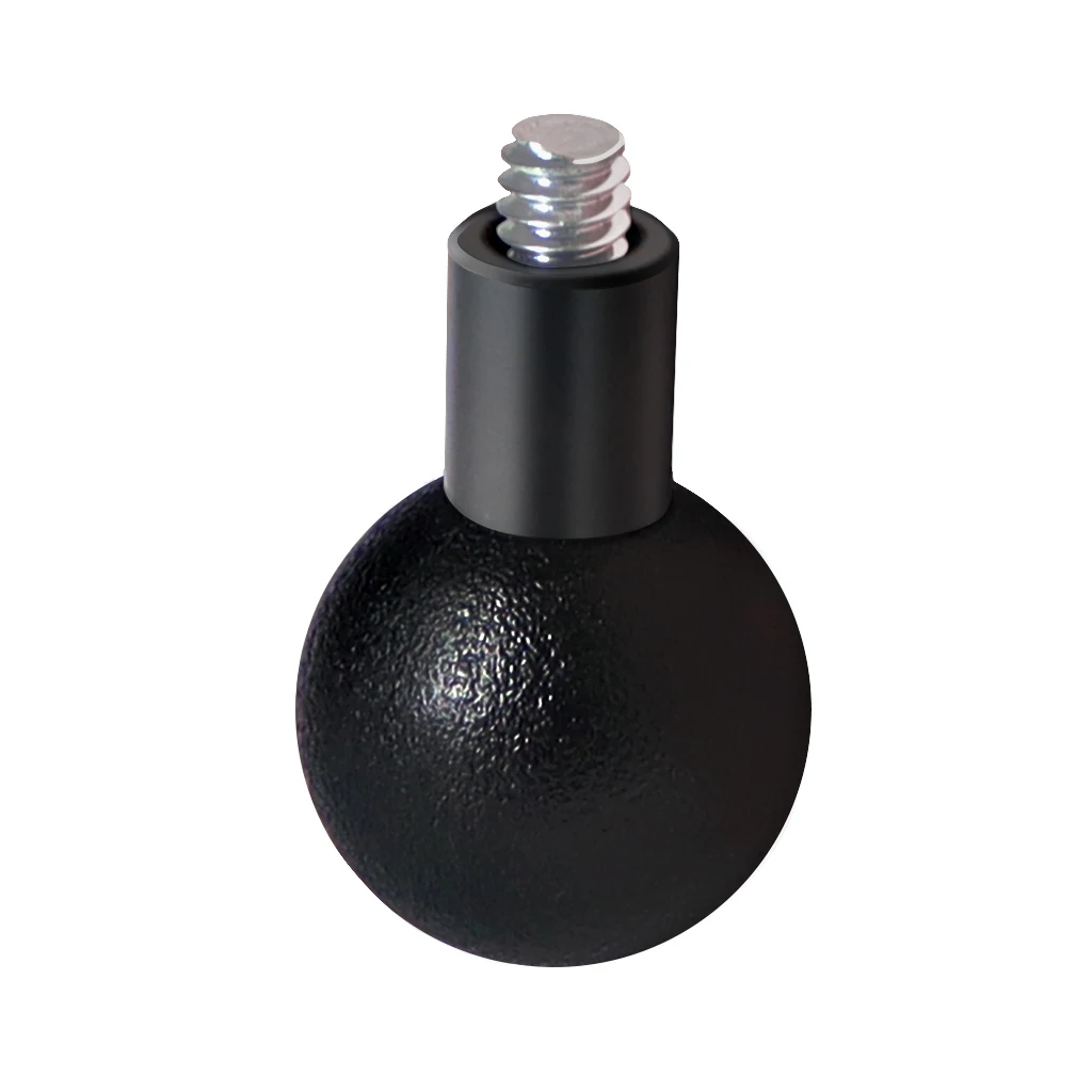 25 mm Kugelkopf-Adapterhalterung 1/4 Zoll / M6 Arri Schraubenloch für Gopro Insta360 Go Ultra Osmo 360 ° Action 5pro Kamera Fahrradhalterung – Detail 1