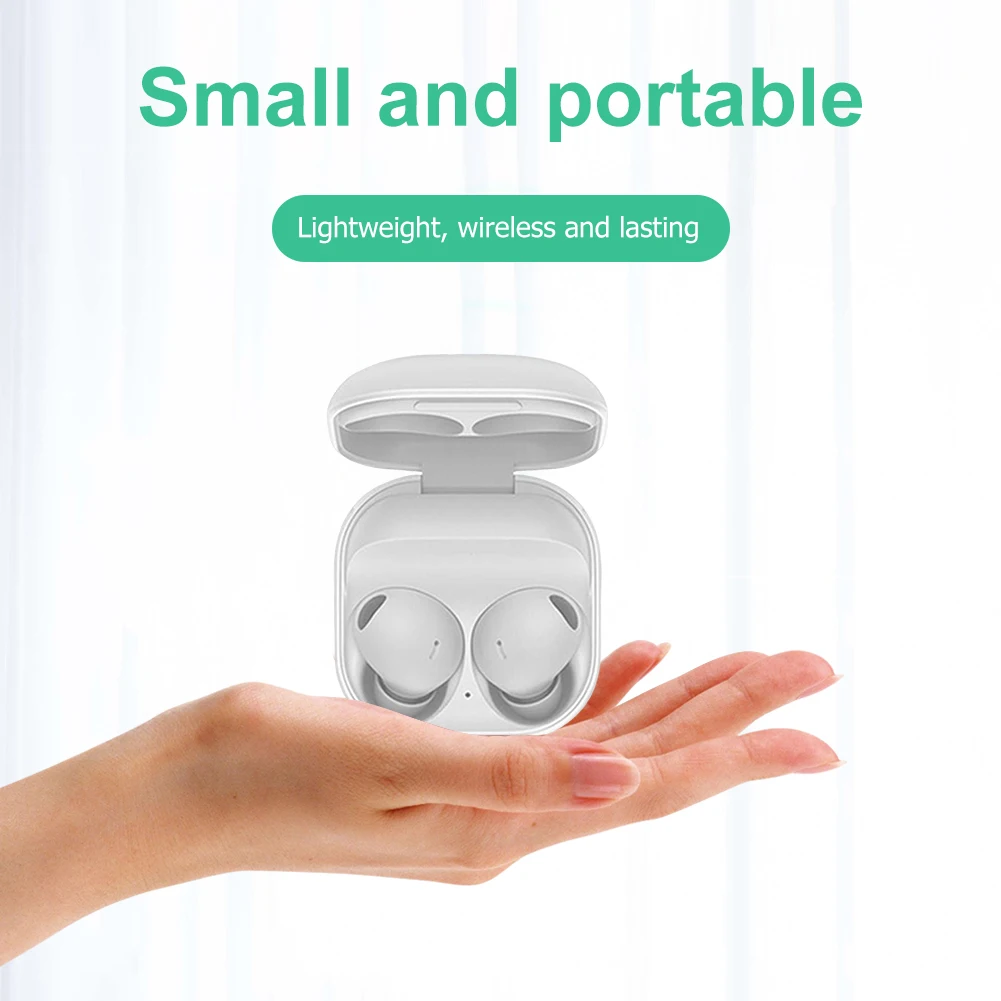For Galaxy Buds2 Pro Earbuds Touch Control Wireless Headphones Noise Reduction Bluetooth-Compatible with Charging Box for iPhone 3