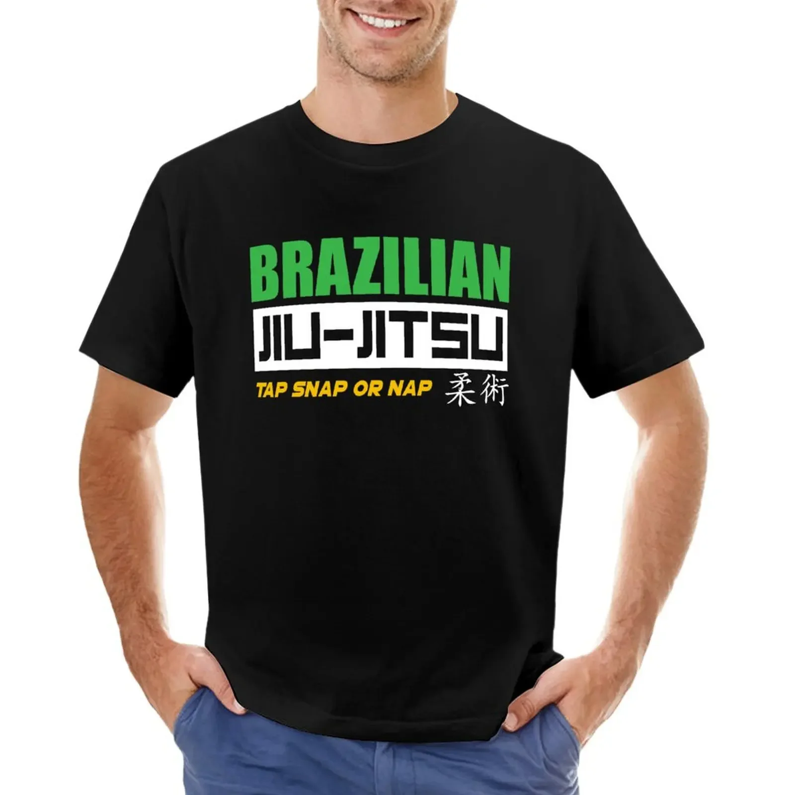 

Jiu Jitsu T-shirt quick drying summer tops men clothes
