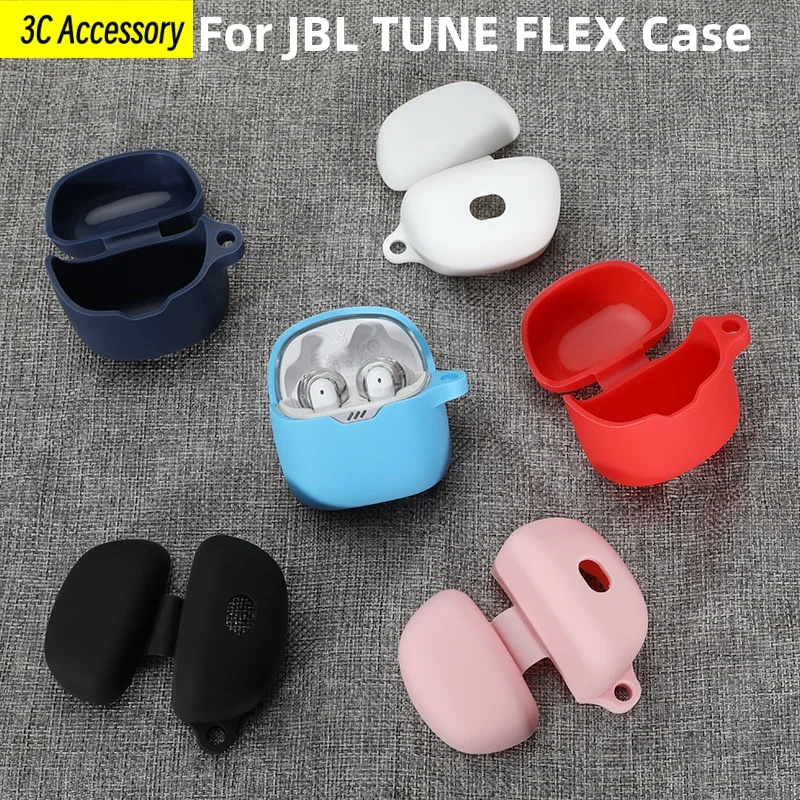 Nuovo Per Jbl Tune Flex Bluetooth Accessori Per La Protezione Degli Auricolari Protezione Antigoccia In Silicone Soft Shell Per Jbl Tune Flex Cover