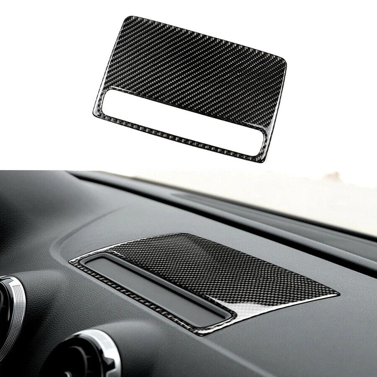 半価特販 Carbon Fiber Interior Dashboard Navigation Gps Panel Cover For Audi A3 8v 8p 8l 12 17 Dashboard Trim Sticker Car Accessories 現品特価品 Agenciafocopropaganda Com Br