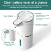 380ml Touchless Liquid Soap Dispenser Foam USB Wall Mounted Smart Display Automatic Infrared Sensor Soap Dispensers Hand Washer 3