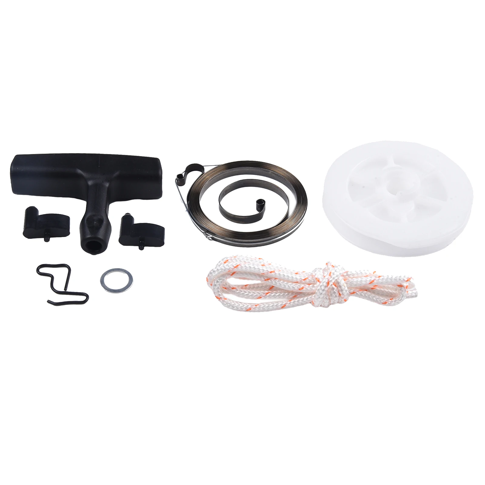 

Engine Recoil starter Accessories Parts Tool Replacement Set Rewind Pulley Spring 034 036 044 046 MS340 MS360 MS440