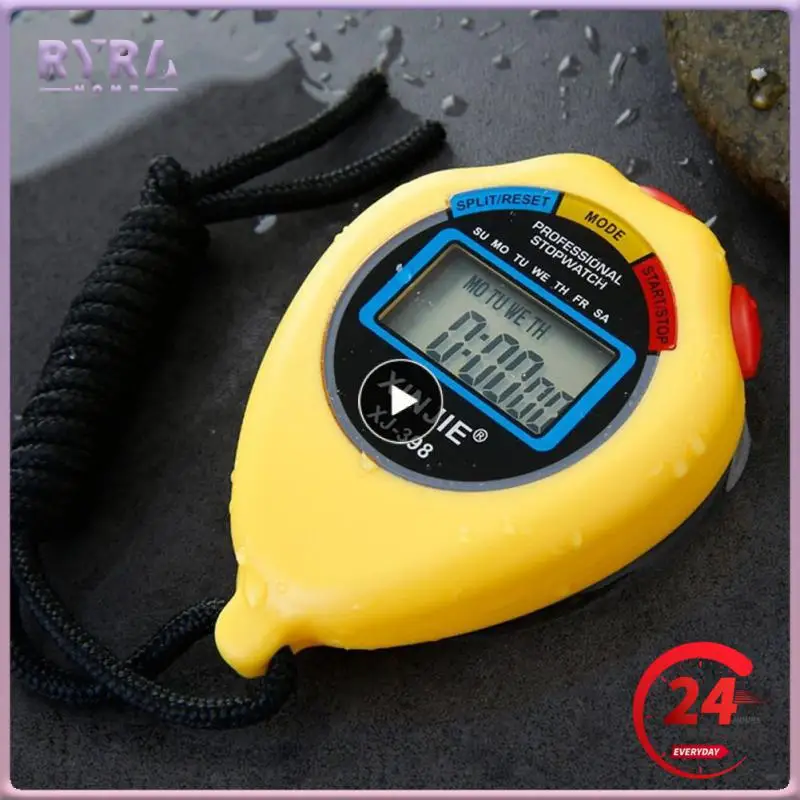 

Многофункциональный цифровой спортивный таймер, профессиональный портативный секундомер, для занятий спортом на открытом воздухе, бега, секундомер