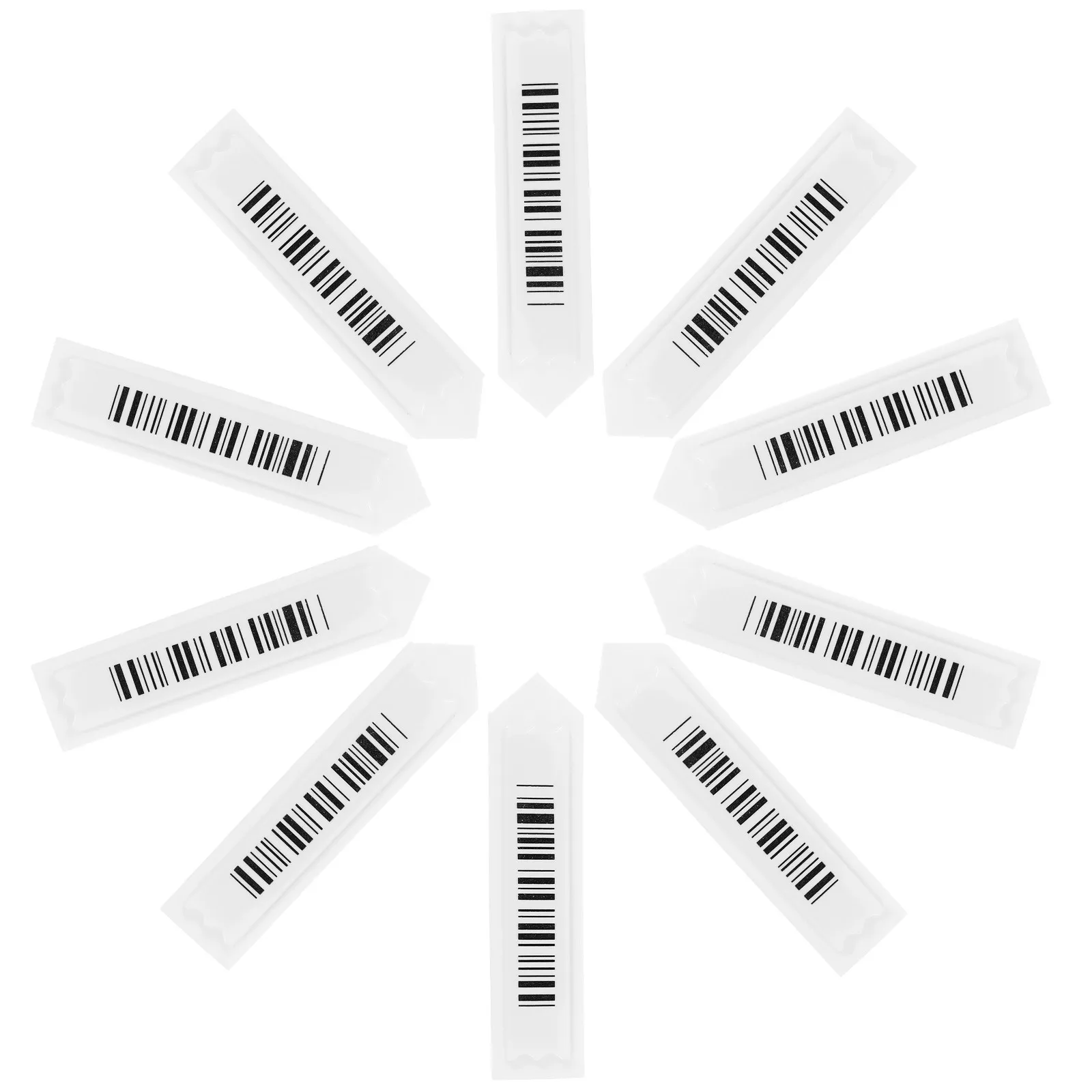 100Pcs 슈퍼마켓 음향 자기 도난 방지 라벨 화장품 상품 소매 보안 태그 경량 신뢰할 수 있는 긴 서비스 수명
