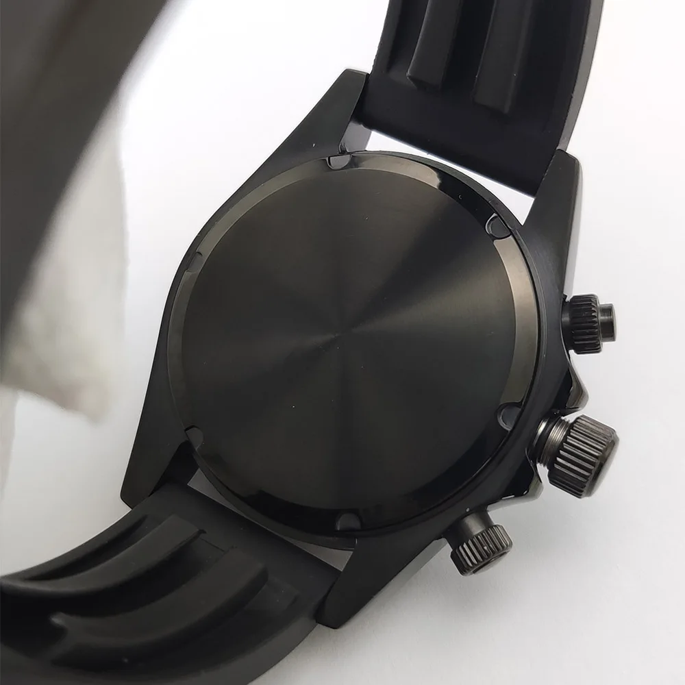 New VK63 Luxury Business Men Watchs Stainless Steel Quartz WristWatch Male Leather Calendar Luminous Clock reloj hombre 5