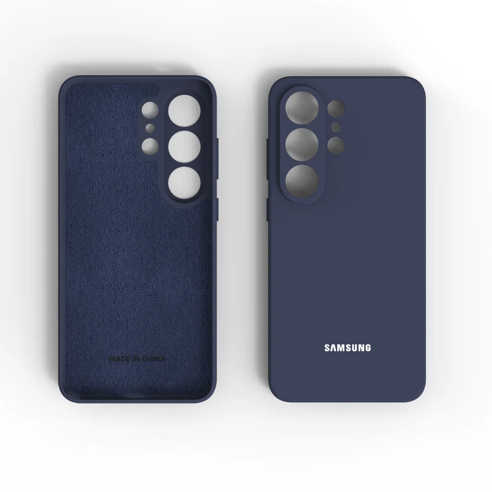 For Samsung Galaxy S26 Ultra Case Silky Silicone Cover Soft-Touch Back Protective Housing For S26Ultra S26 Plus S25 FE S24 S23