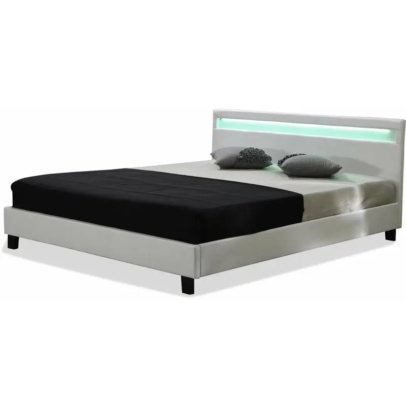 Diplomaat Civic Traditie 3 Led Colors Bed Pvc Material 140 X 190 Cm White - Beds - AliExpress