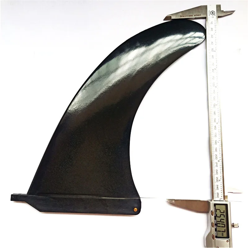 10 Inch Longboard Fins US Plug SUP Surfboard Fin Paddle Board Nylon Plus Fiber Plastics Fin Inflatable Paddle Board Windsurf