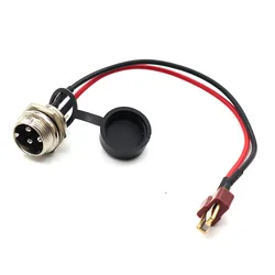 Electric Scooter Power Charger with T - Head Charging Port - Replacement Accessory (Charger line)