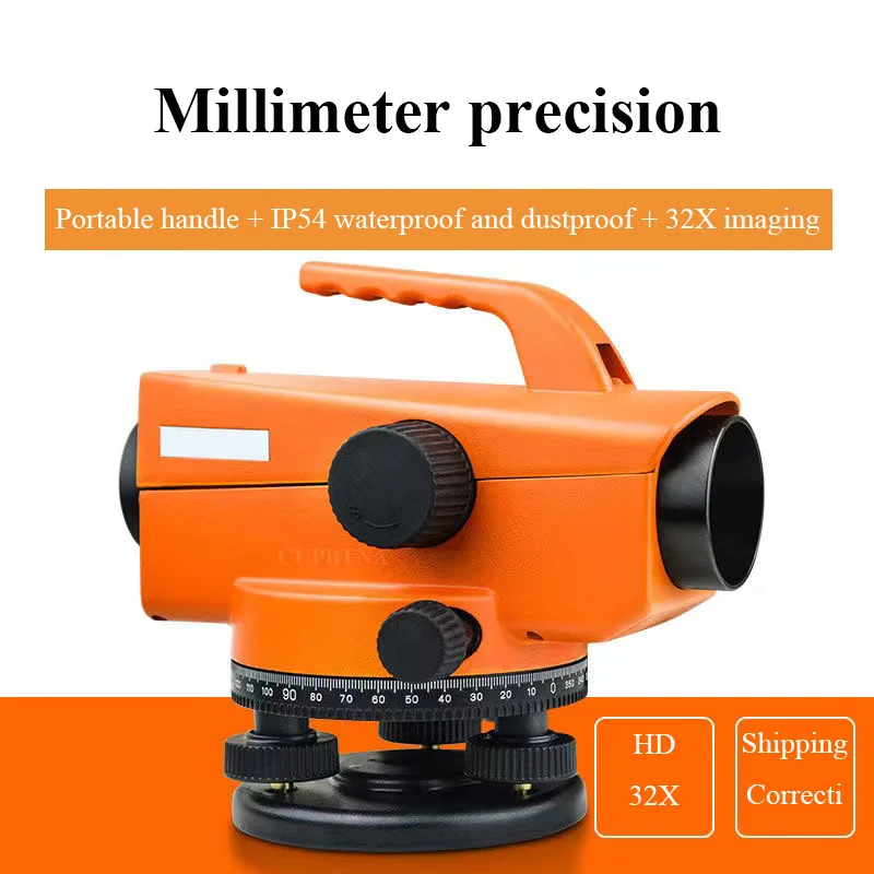 32X Optical Level Instrument Automatic Level Gauge Self leveling Tool