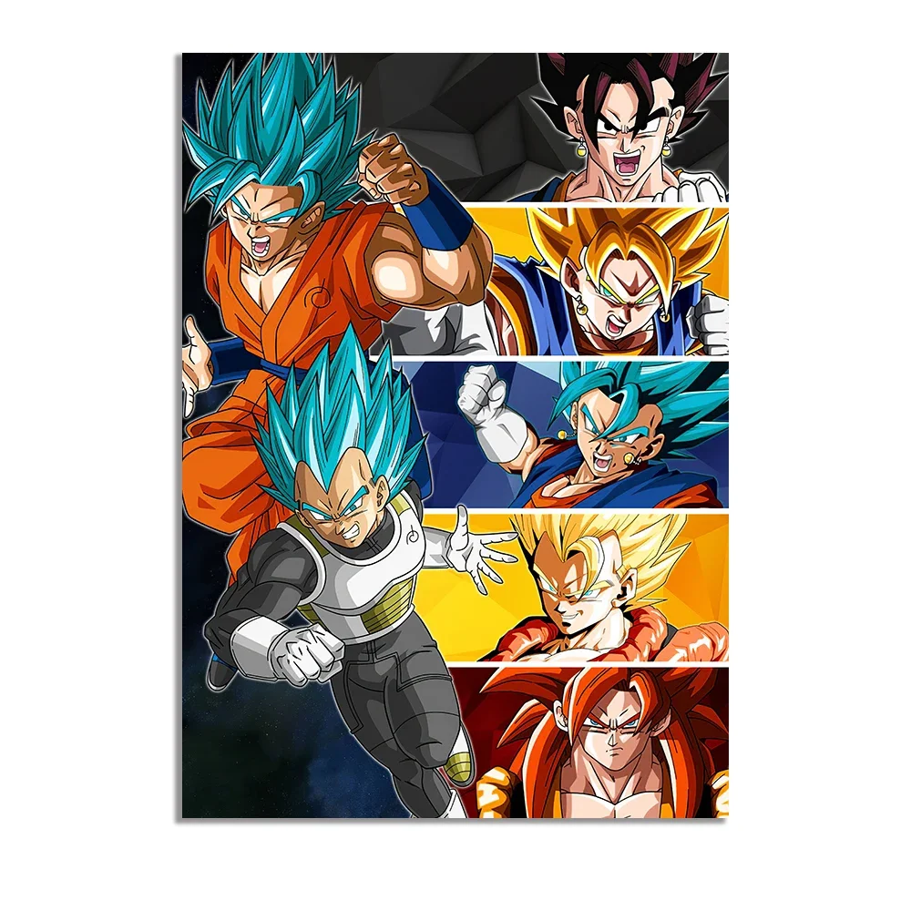 NISHUO Vegeta Dragon Ball Z Wallpaper 4k Canvas Art Poster and Wall Art  Picture Print Modern Family Room Decor Poster 20 x 30 inches (50 x 75 cm) :  : Home & Kitchen