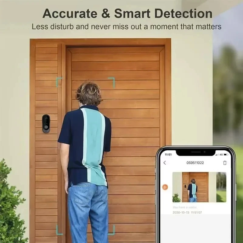 Video Doorbell Tuya WIFI HD Video Intercom Outdoor