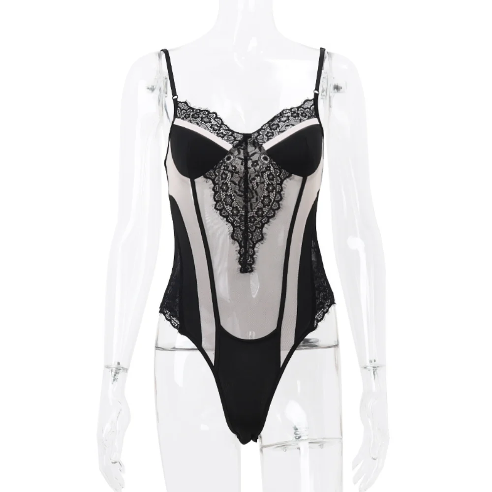 Side Hollow Out Skirt Suits Women Butterfly Mesh Mini Skirts And See Through Bodycon Bodysuit 2 Piece Sets For Ladies