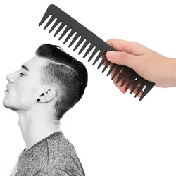 Hair Comb Anti-Static Heat Resistant Carbon Fiber Hairdressing Home Salon Tool(Comb )