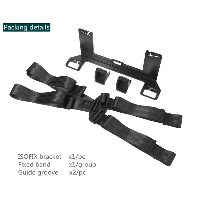 Universal Car Child Seat Brackets Restraint Anchor Mounting Kit