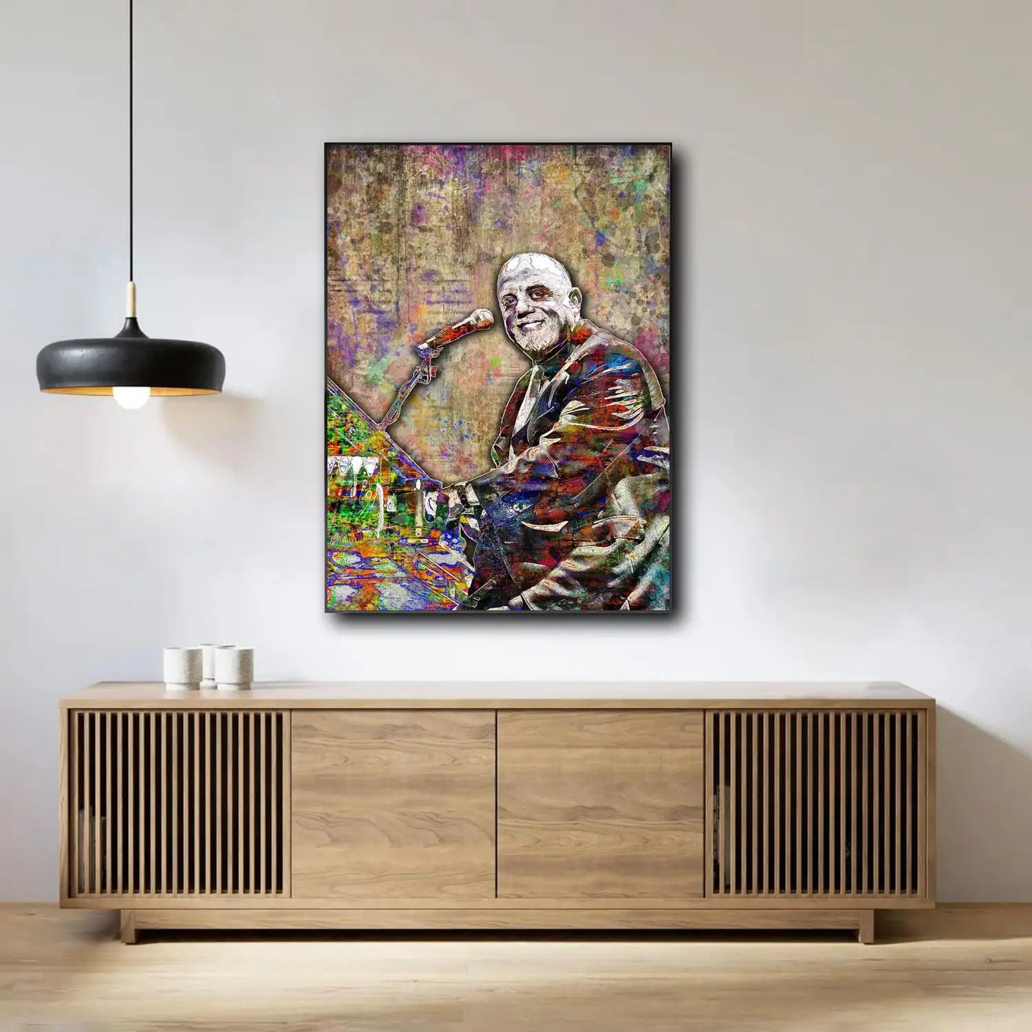 thumbnail image 1 of billy joel Decoration Art Poster Wall Art Personalized Gift Modern Family bedroom Decor Canvas Posters, 1 of 5