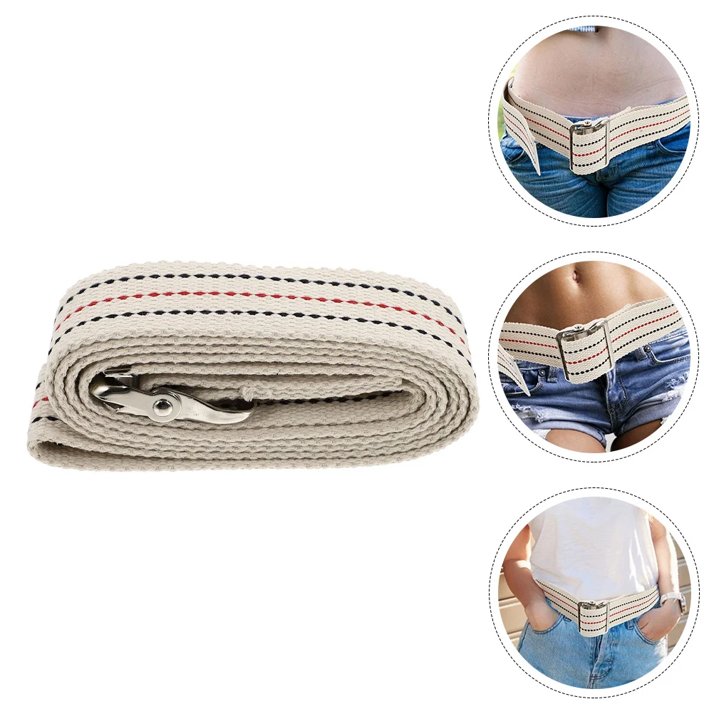 Convenient Walking Gait Belt Walking Belt Nylon Walking Transfer Belt (White) Standing Assist Belt Professional Walking Belt 5