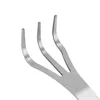 Bonsai Rake Stainless Steel Root Rake 3-Prong Loosen Soil Bonsai Tree Tools with Ergonomic Handle Rake Stainless Steel Root Rake 6