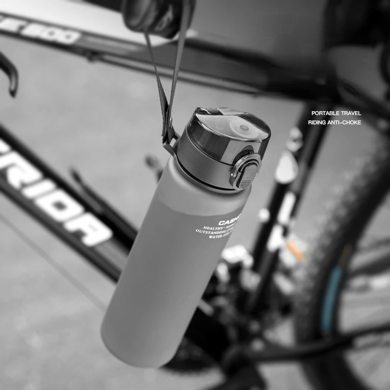 BPA 프리 플라스틱 물컵, 누수 방지 음료병, 어린이 피트니스 야외 프로스트 물컵, 400ml, 560ml